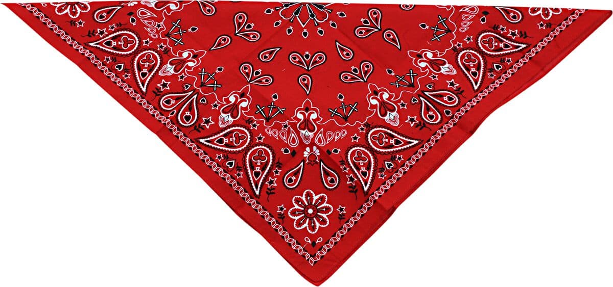 Cotton Bandana Red