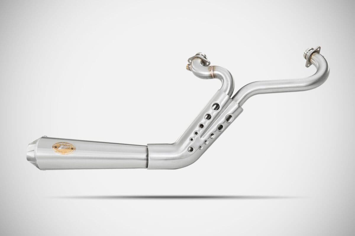 ZARD CONICAL FULL EXHAUST SYSTEM 2:1 H-D SPORTSTER