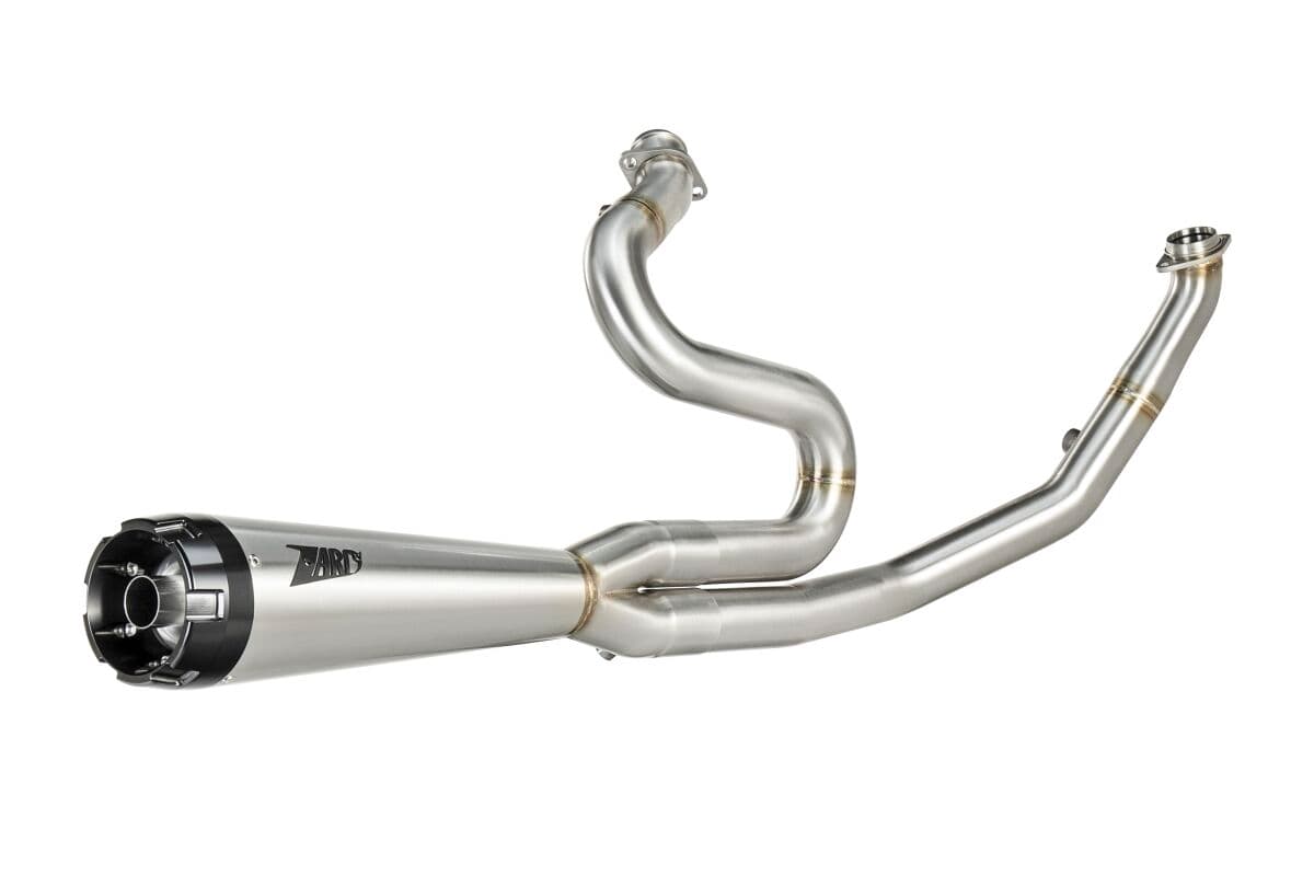 ZARD FULL EXHAUST SYSTEM 2:1 H-D TOURINGS (STREET GLIDE / ROAD KING / ROAD GLIDE)  E5