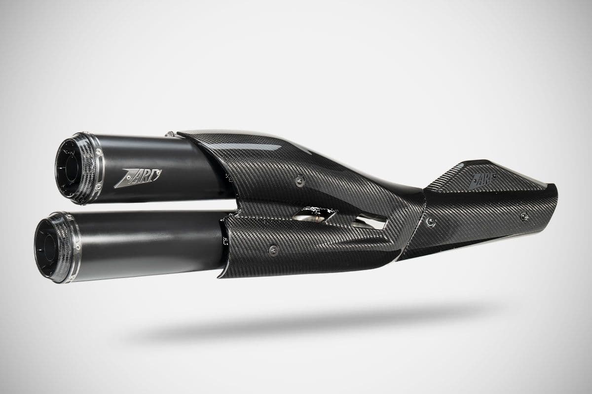 ZARD TOP GUN FULL EXHAUST SYSTEM 2:2 SLIP-ON KIT H-D SPORTSTER S