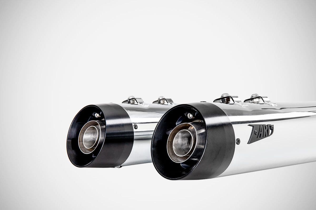 4.33 Inches Slash-Cut Slip-Ons Muffler for HD-TOURING E3
