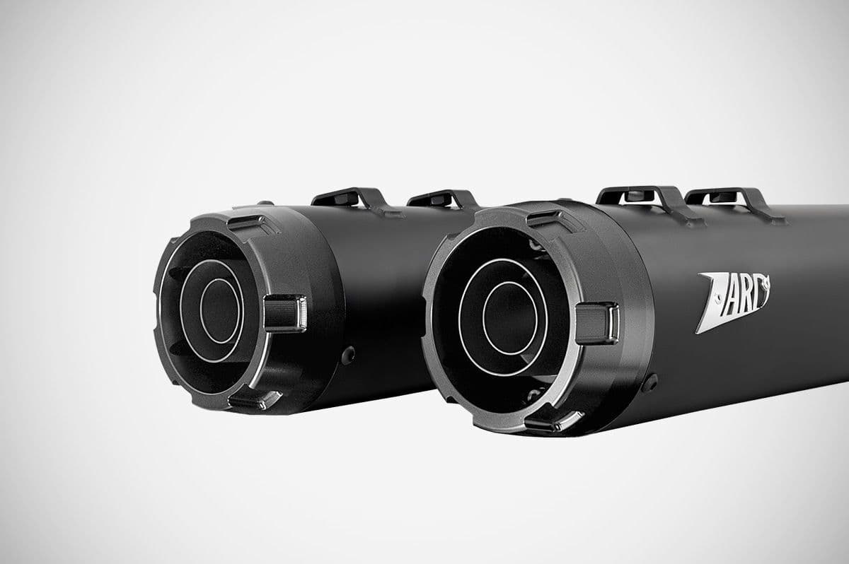 4.33 Inches Slip-Ons Flat Muffler for HD-TOURING E3