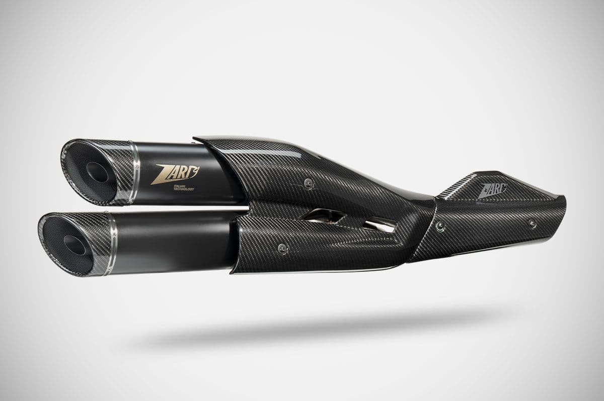 ZARD GT FULL EXHAUST SYSTEM 2:2 SLIP-ON KIT H-D SPORTSTER S