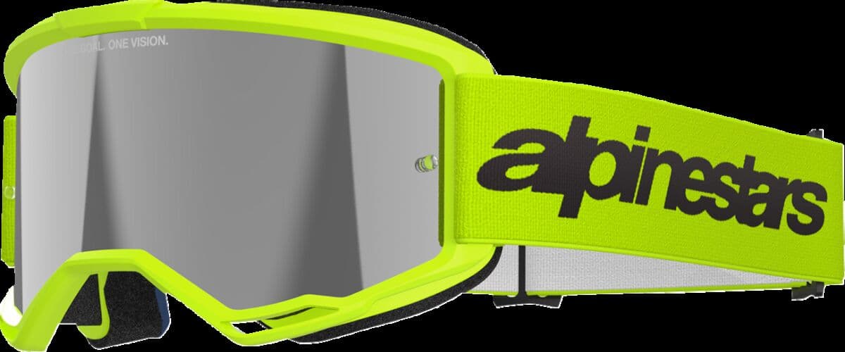 Vision 3 Wordmark Goggle Yellow Fluo
