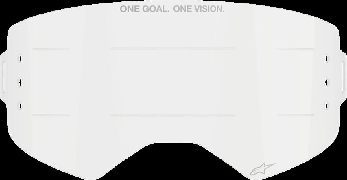 Supertech Wide Vision Roll-Off Goggle Lens