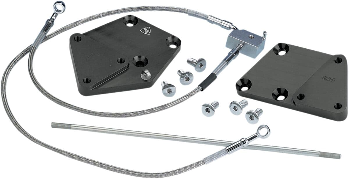 3" Foot Control Extension Kit Black