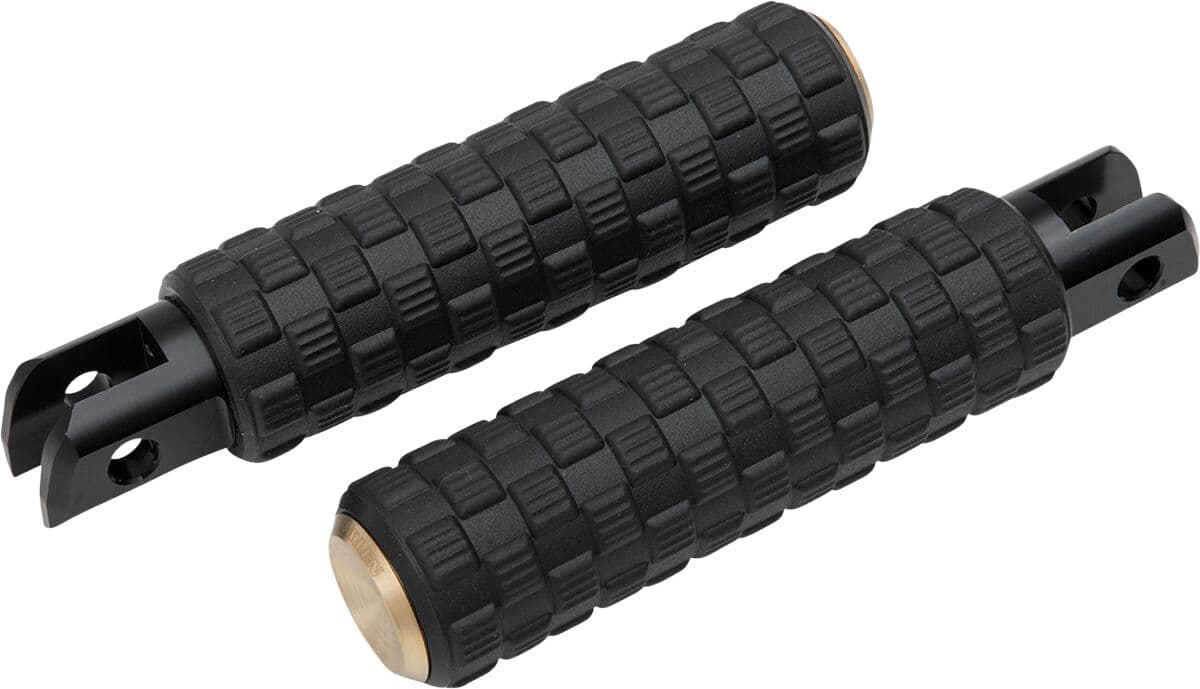 M-Eight Fusion Foot Pegs Black| Brass