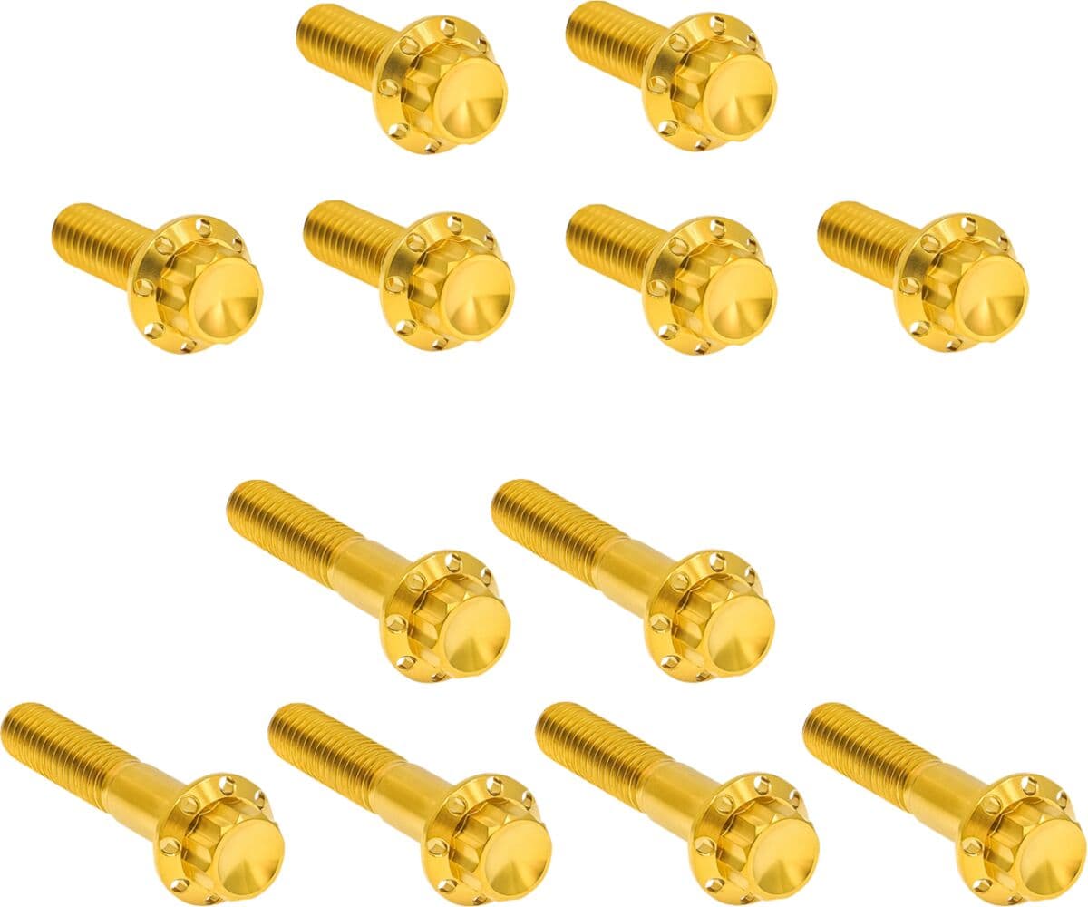Rocker Box 12-Point Titanium Bolt Kit