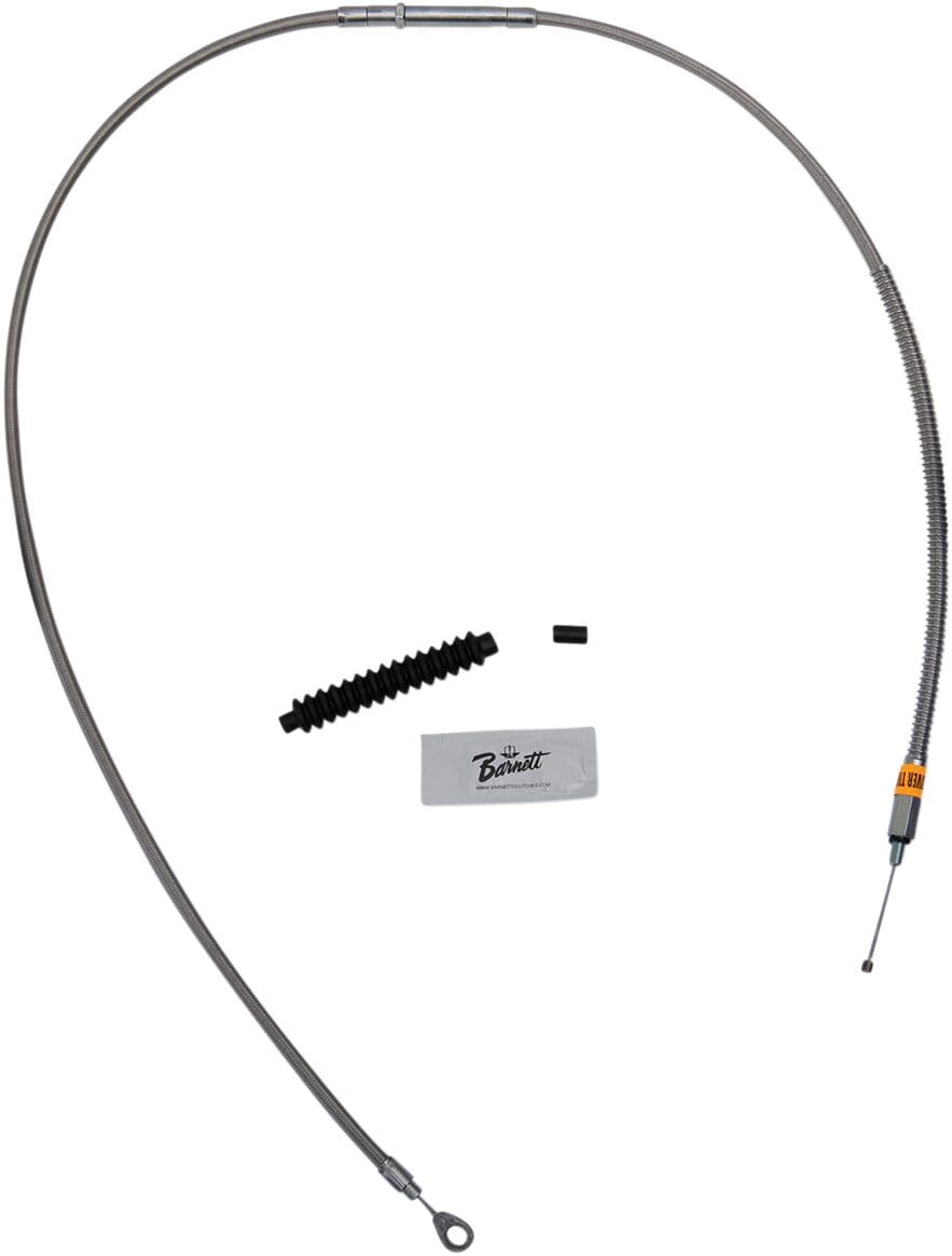High-Efficiency Stainless Steel Clutch Cable for Harley-Davidson Silver