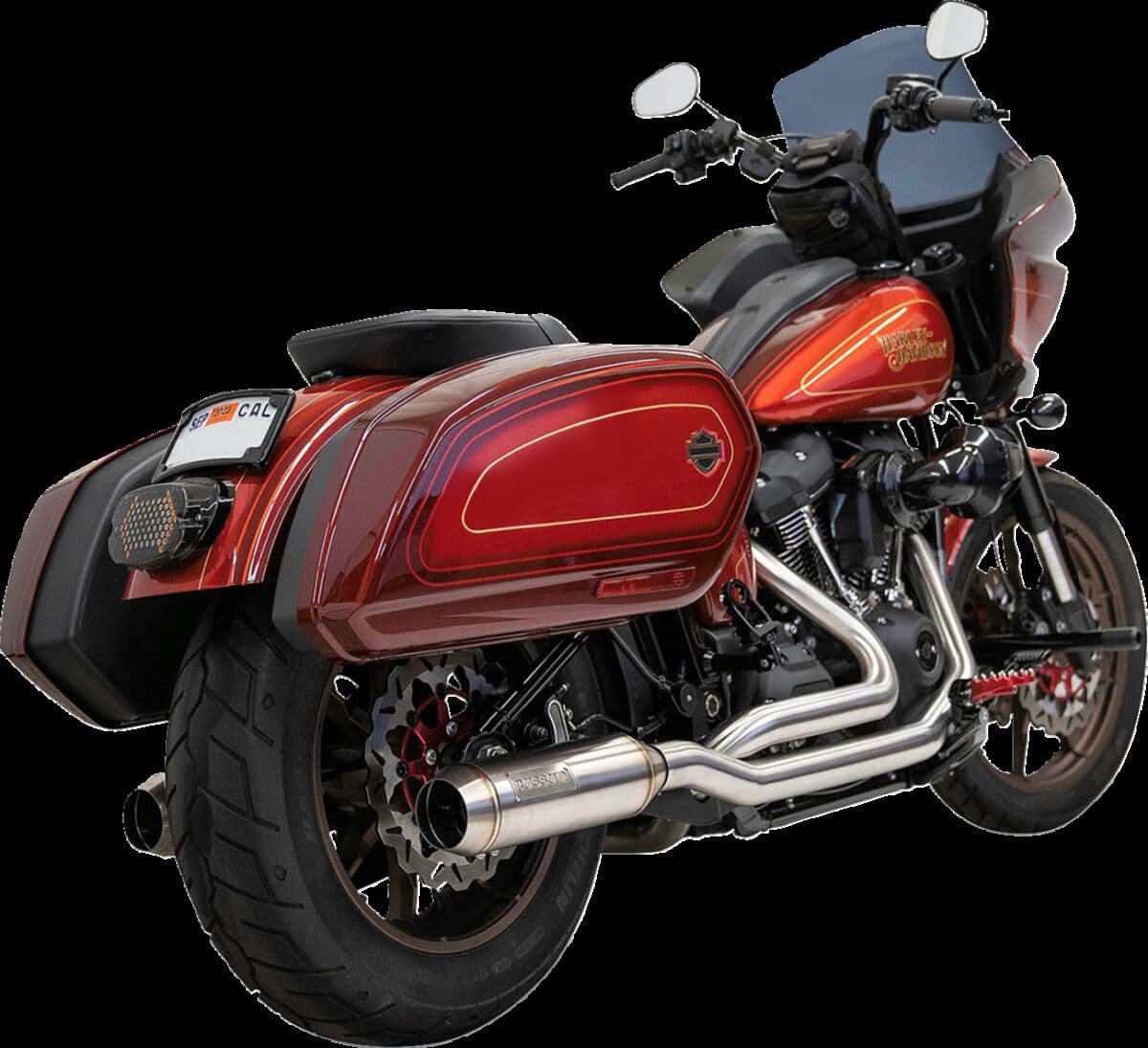 True Dual Performance Exhaust System with 4" Muffler