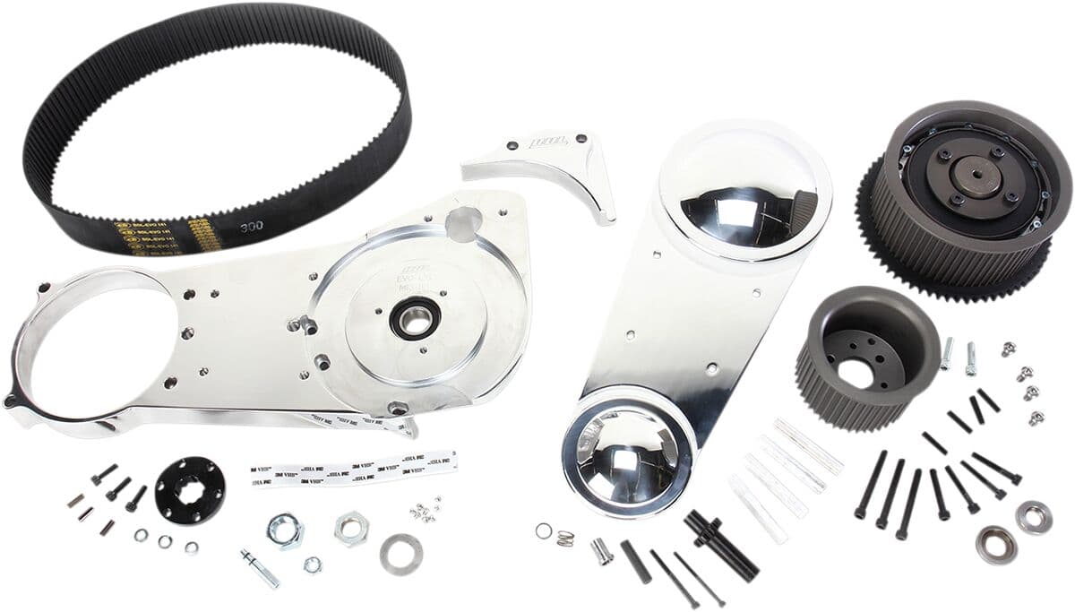 3" Electric Start 8 mm Belt Drive with Lockup Clutch