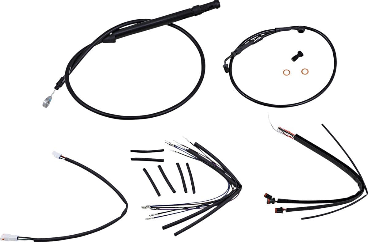 Handlebar Cable and Brake Line Kit for Burly Ape Handlebars