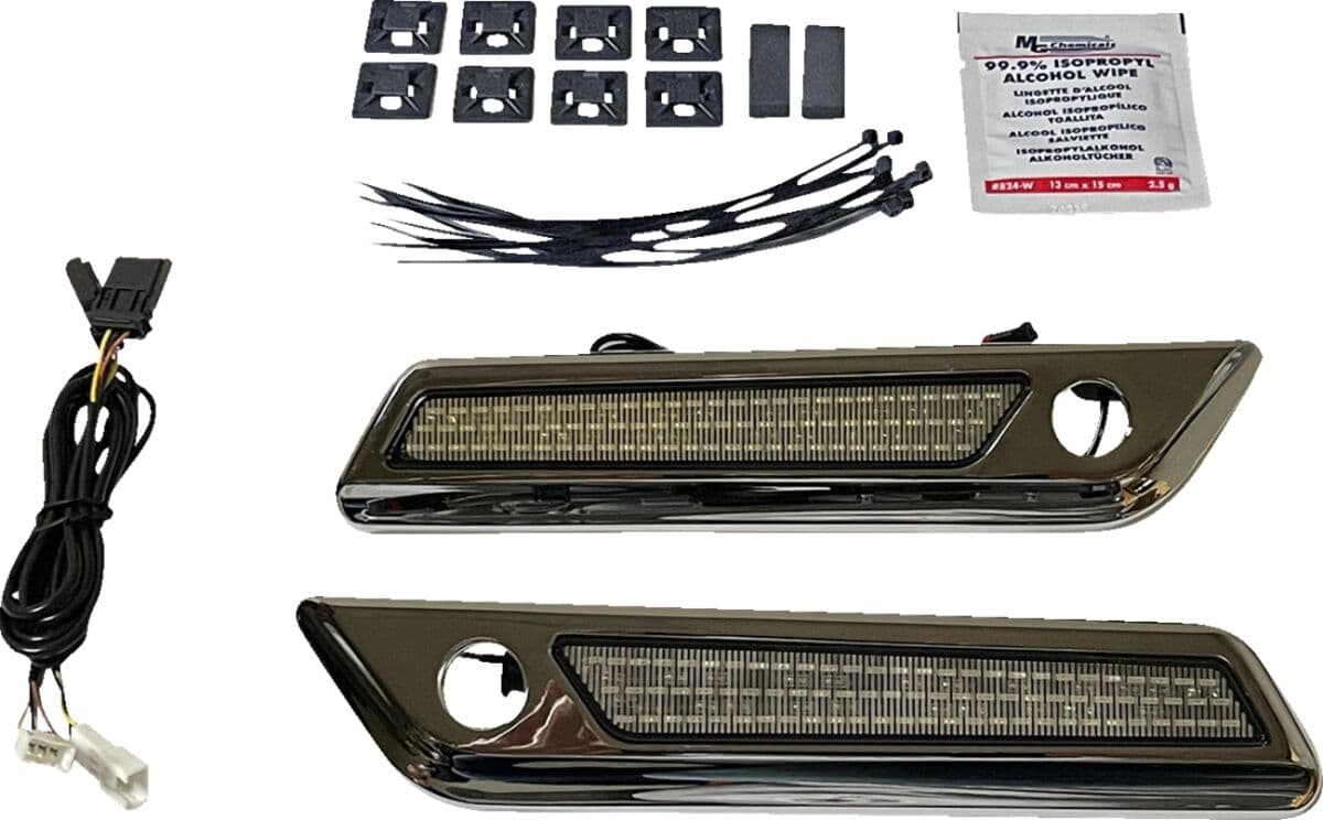 Saddlebag LED Latch Light