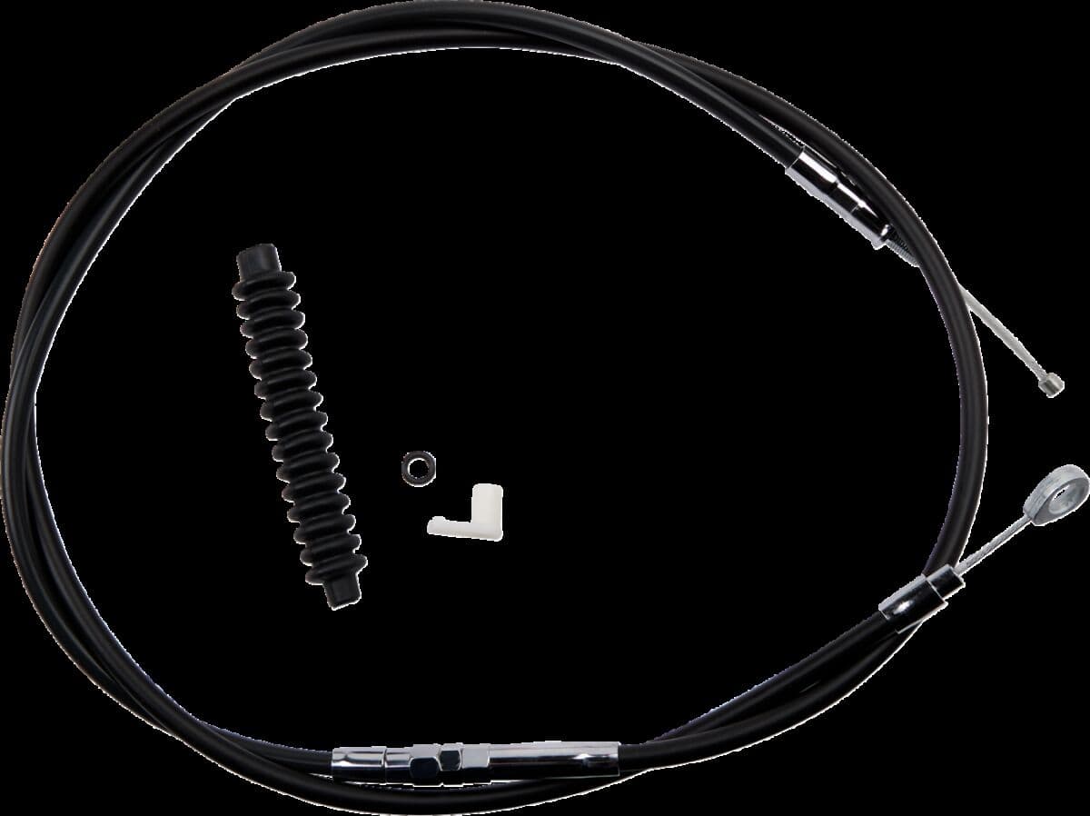 High-Efficiency Black Vinyl Clutch Cable