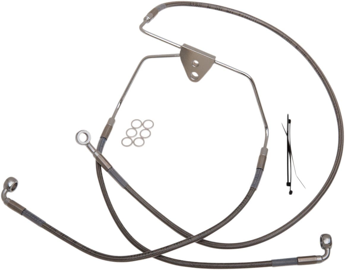 Extended Length Stainless Steel Brake Line Kit