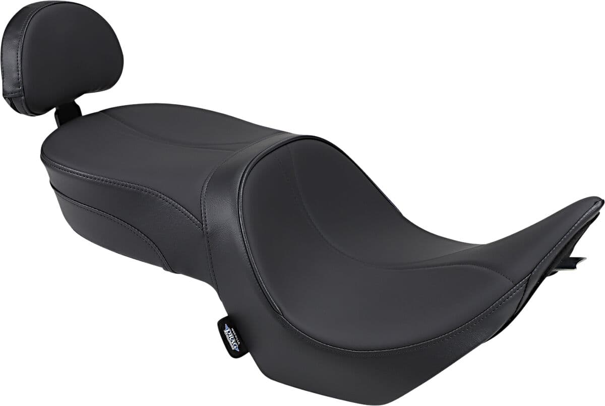 Low-Profile Touring Seat With Passenger Backrest
