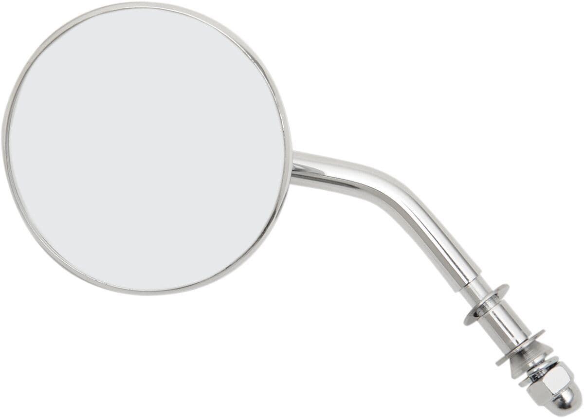 3" Chrome Stamped Mirror