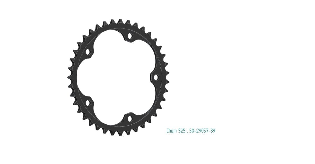 STANDARD SPROCKET REAR 525