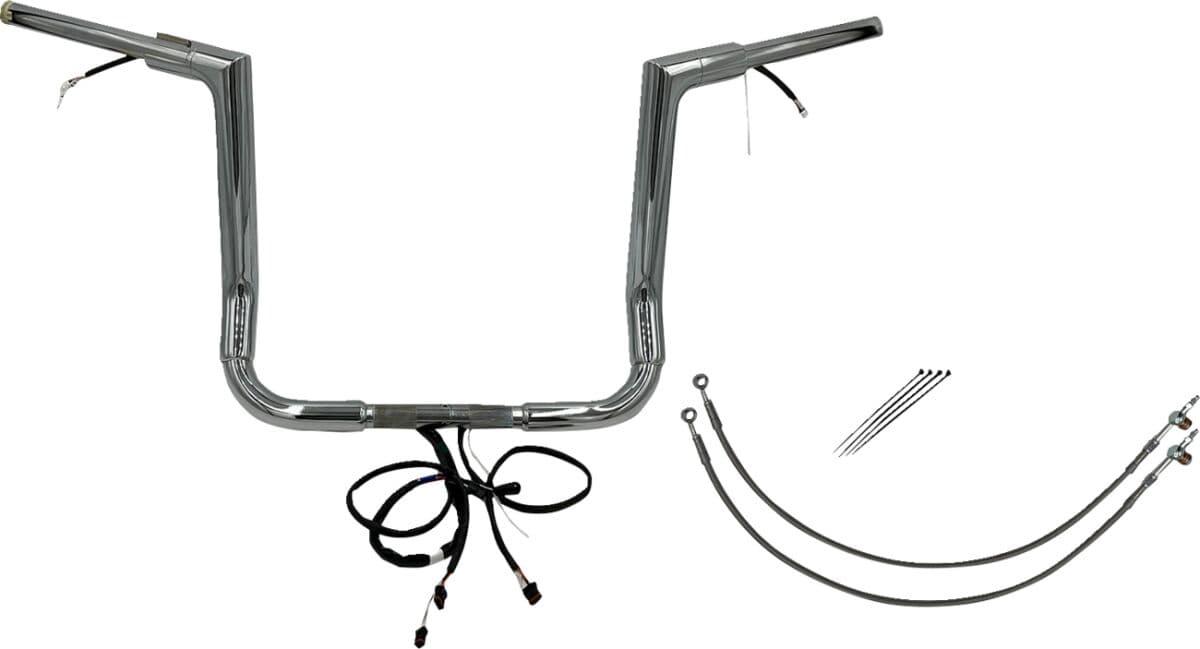 EZ Install Wired 1-1/2" Flat Top Handlebar Kit