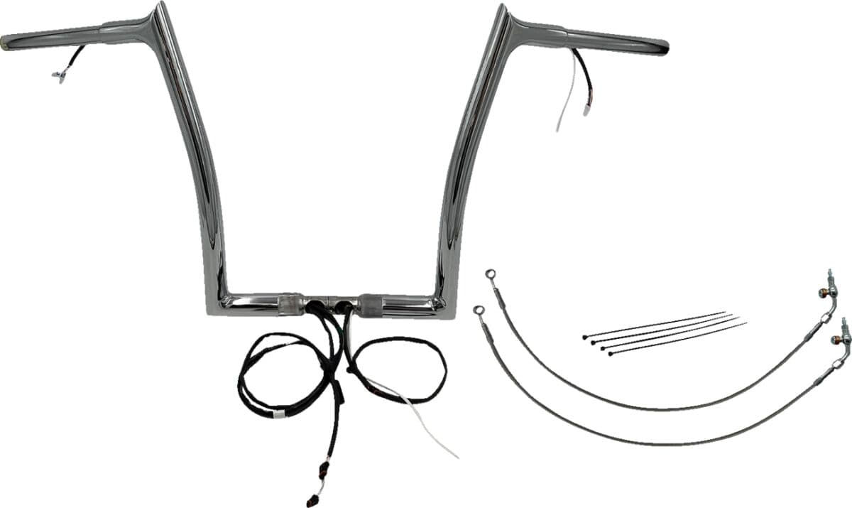 EZ Install Wired 1-1/4" Pointed Top Handlebar Kit