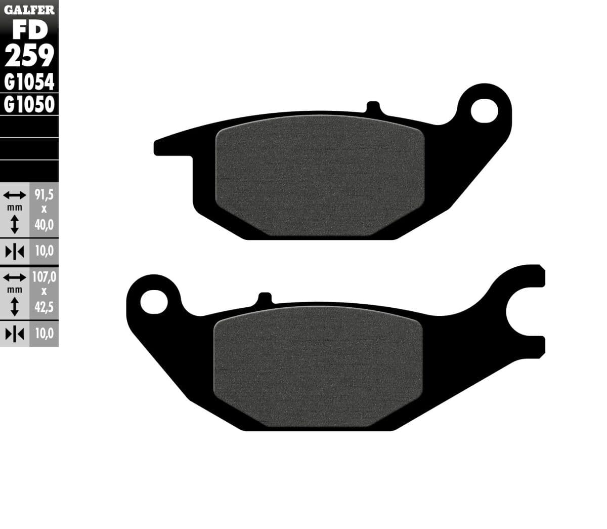Semi-Metallic Brake Pads