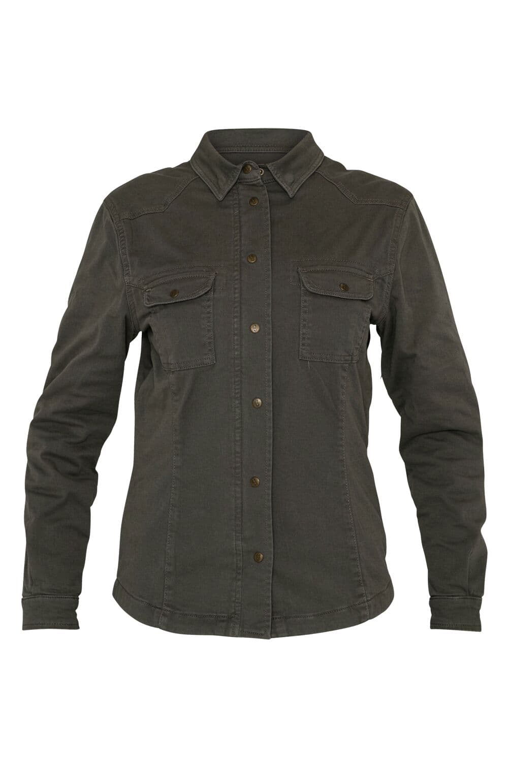 Women's Motoshirt Jacket Green