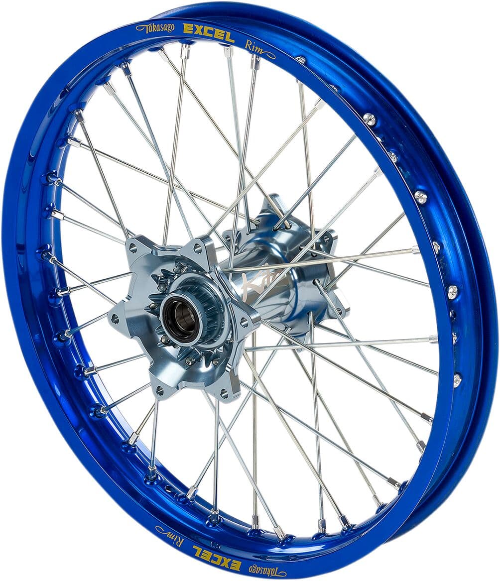Elite MX-EN Wheel, silver spokes
