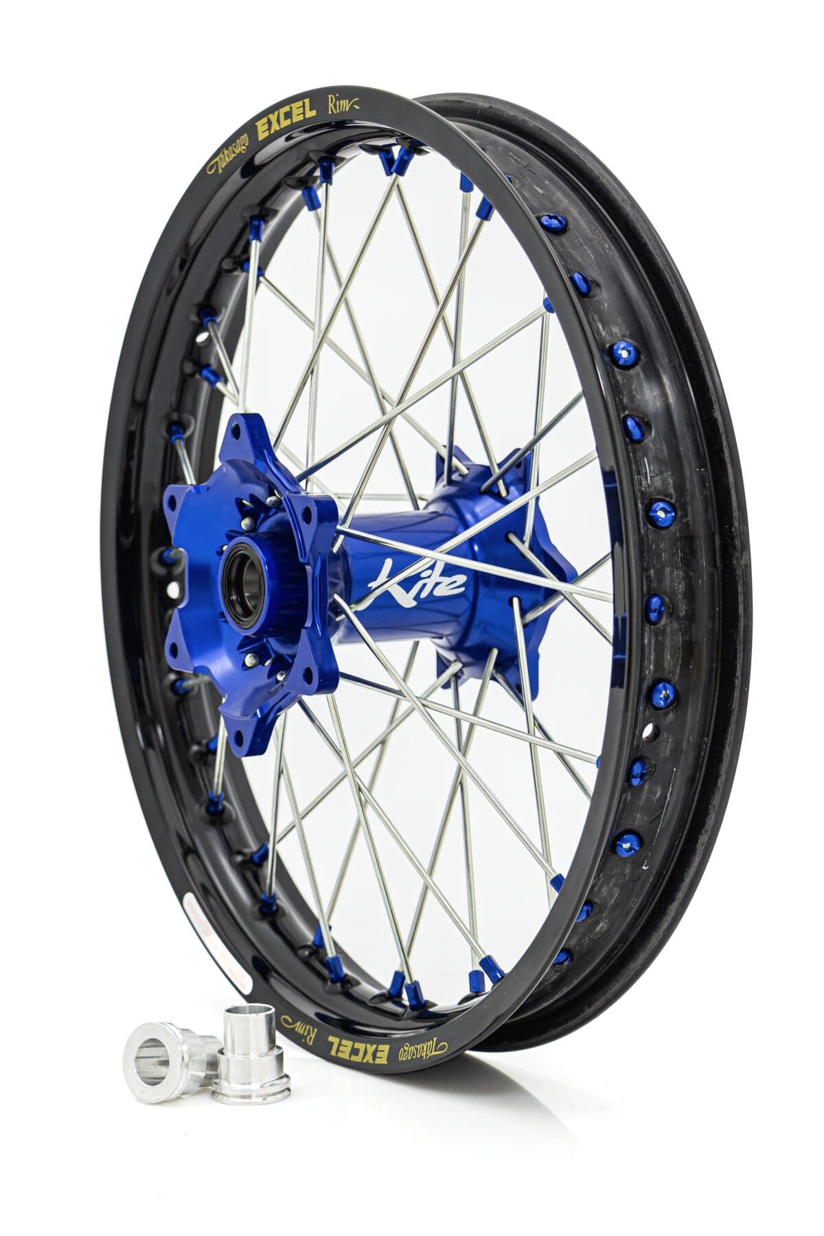 Elite MX-EN Wheel, silver spokes