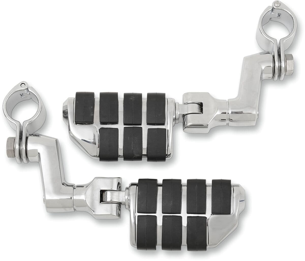 Offset Highway Pegs Black