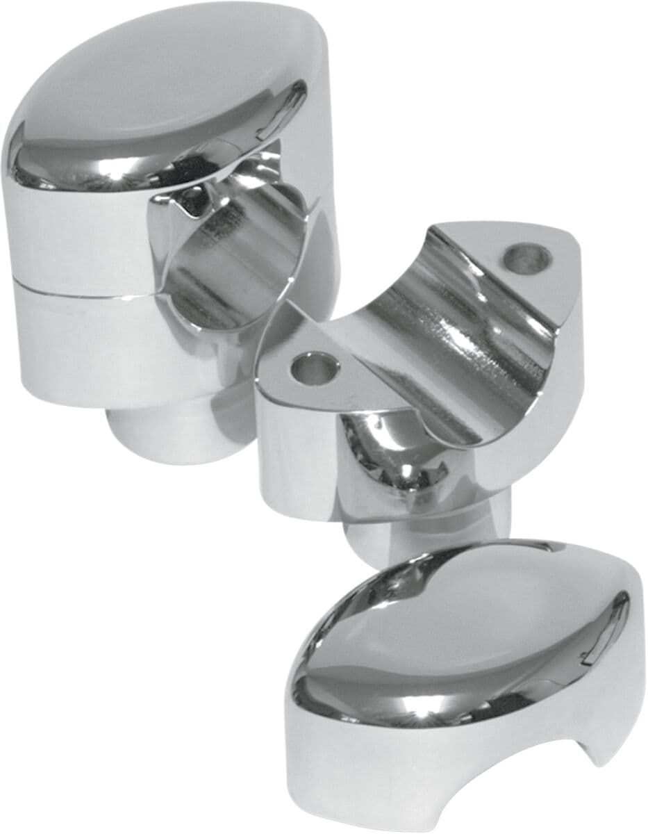 Hefty Smooth Handlebar Risers for 1-1/4" Handlebars