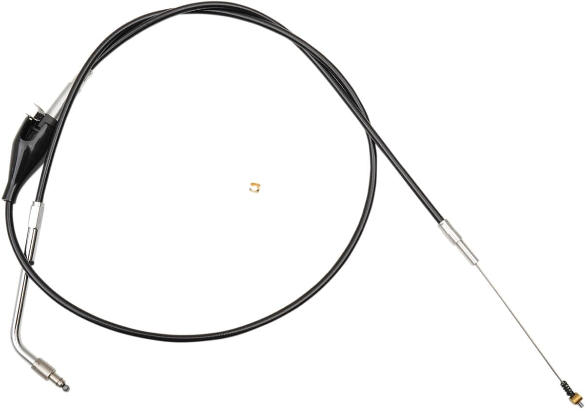 Black Vinyl Braided Handlebar Idle Cable