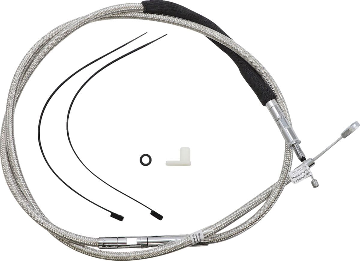 High-Efficiency Polished Stainless Clutch Cable