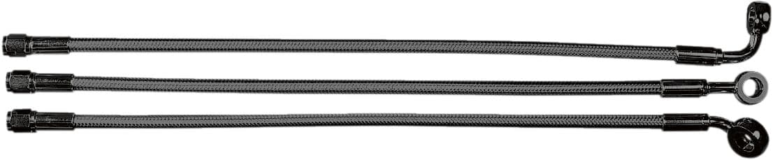 Alternate Length Designer Series Braided Non-ABS Front Upper Brake Line Kit