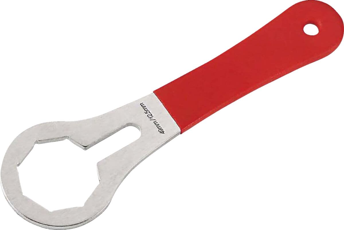 Dual-Chamber Closed Cartridge Fork Cap Tool