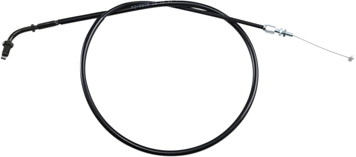 Black Vinyl Throttle Cable