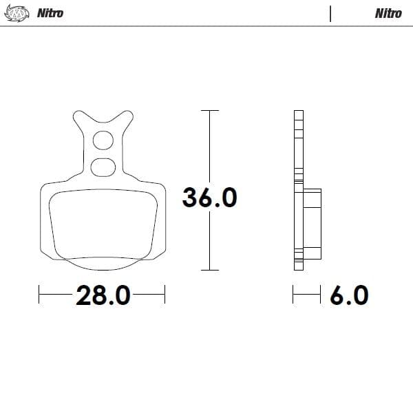 Nitro Brake Pads