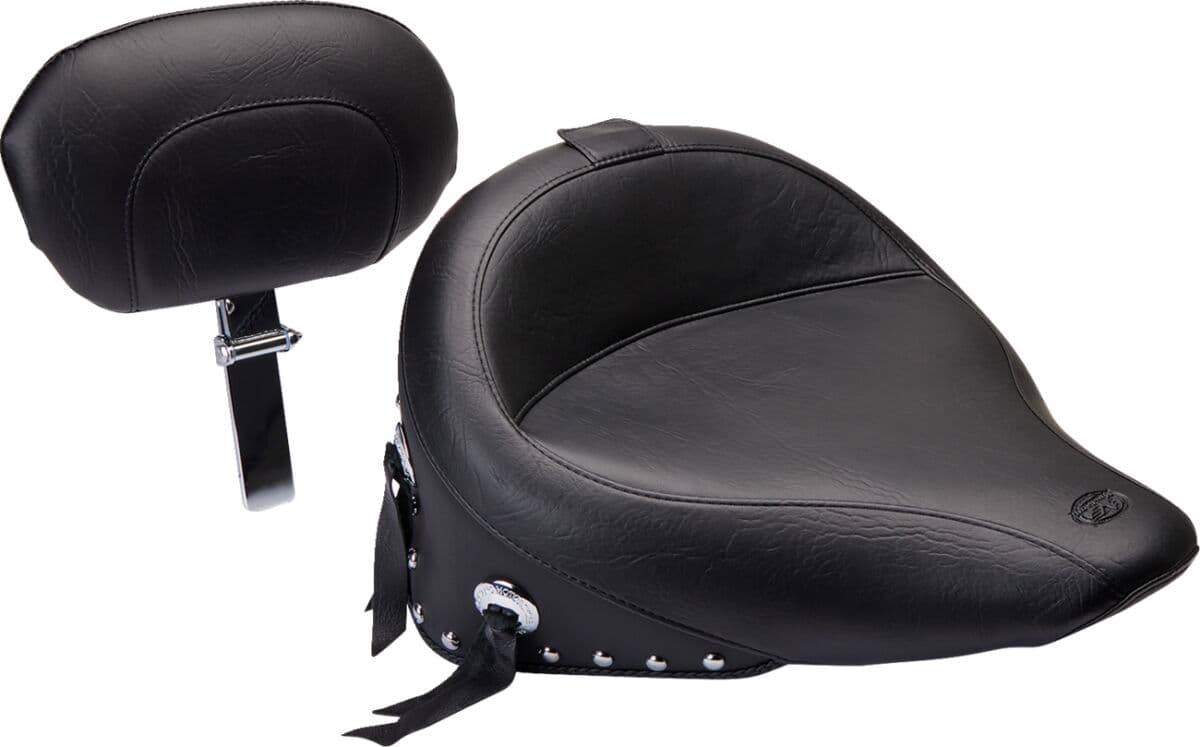 Wide Solo Seat with Removable Backrest