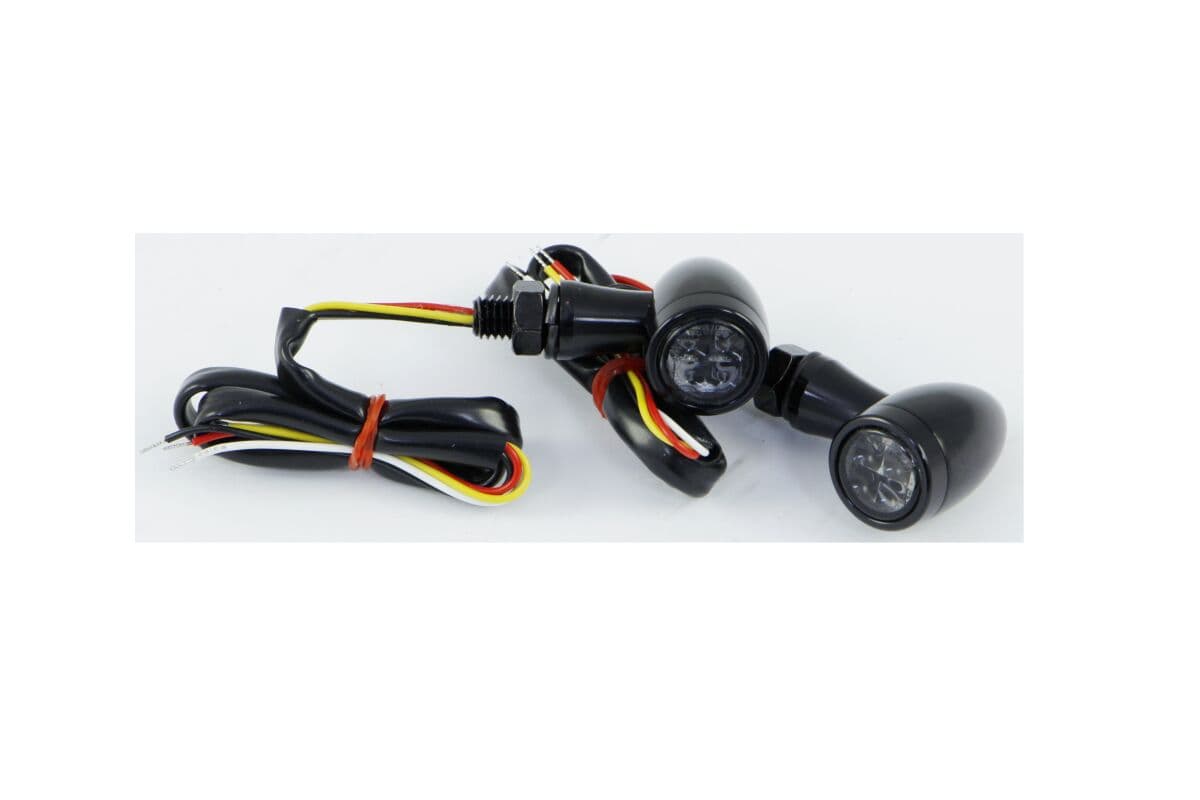 LED Bullet Turn Signal Lights with Rings