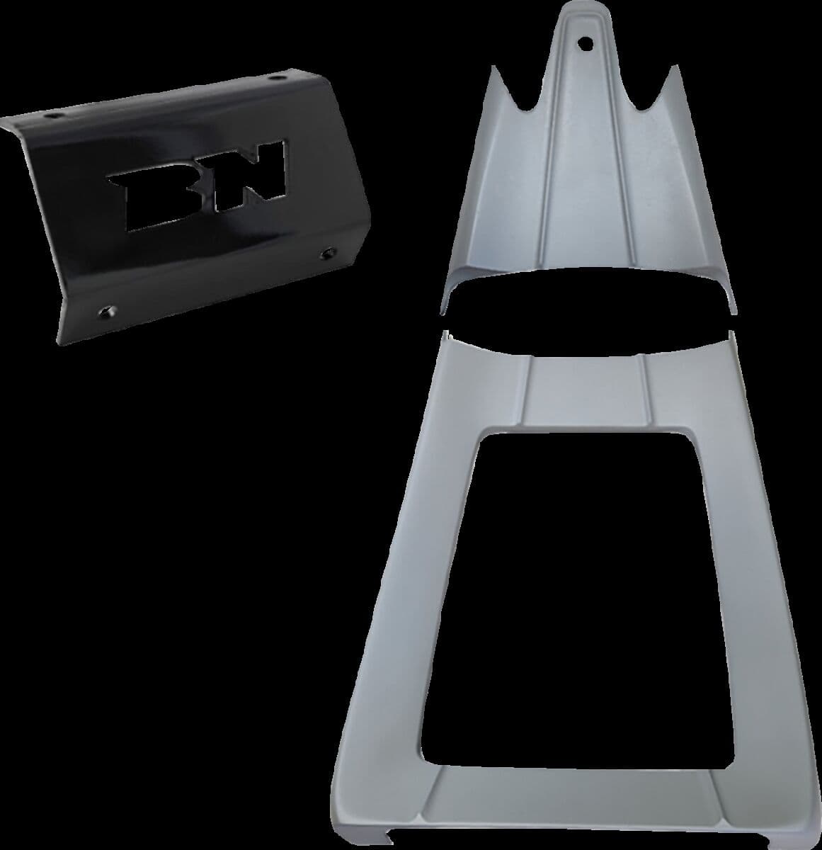 Two Piece Chin Spoiler For Mini Monkey Engine Guards