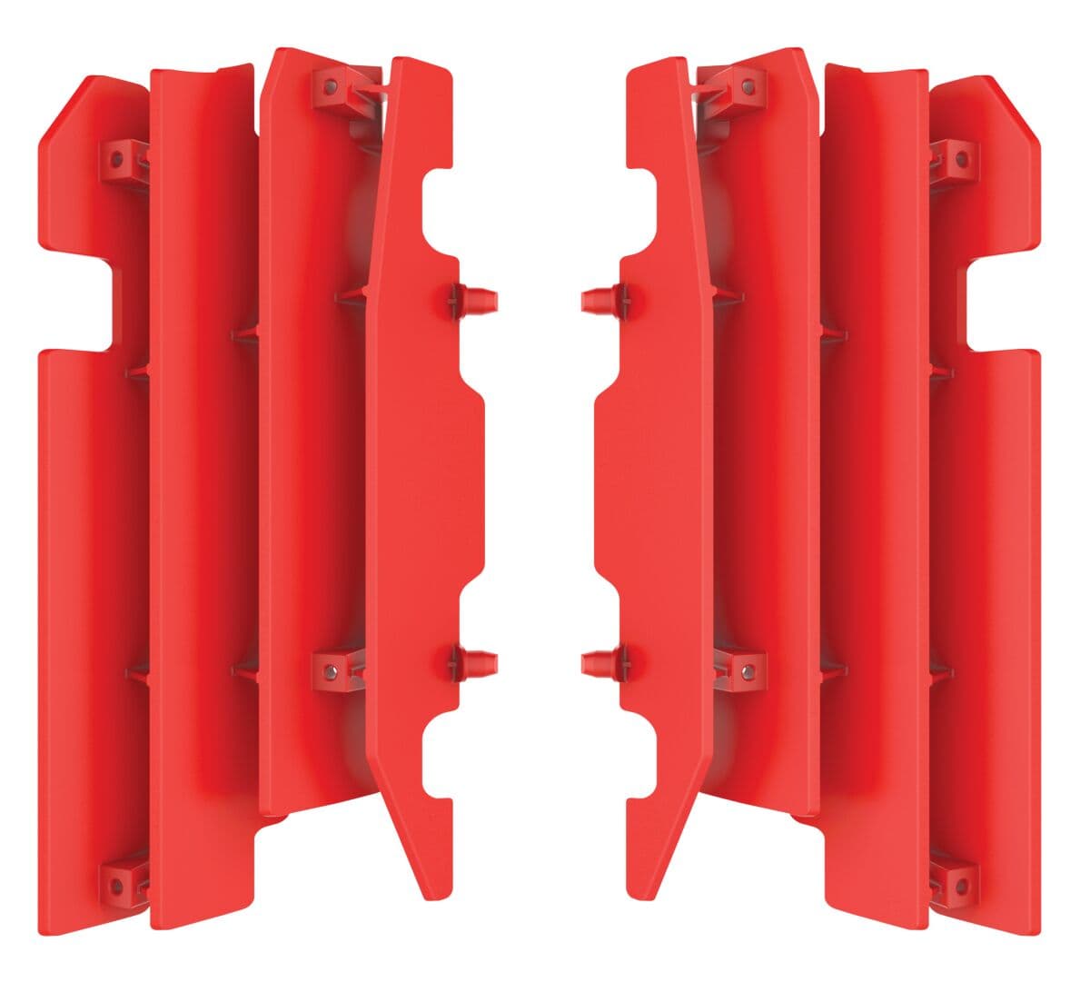 Radiator louvers