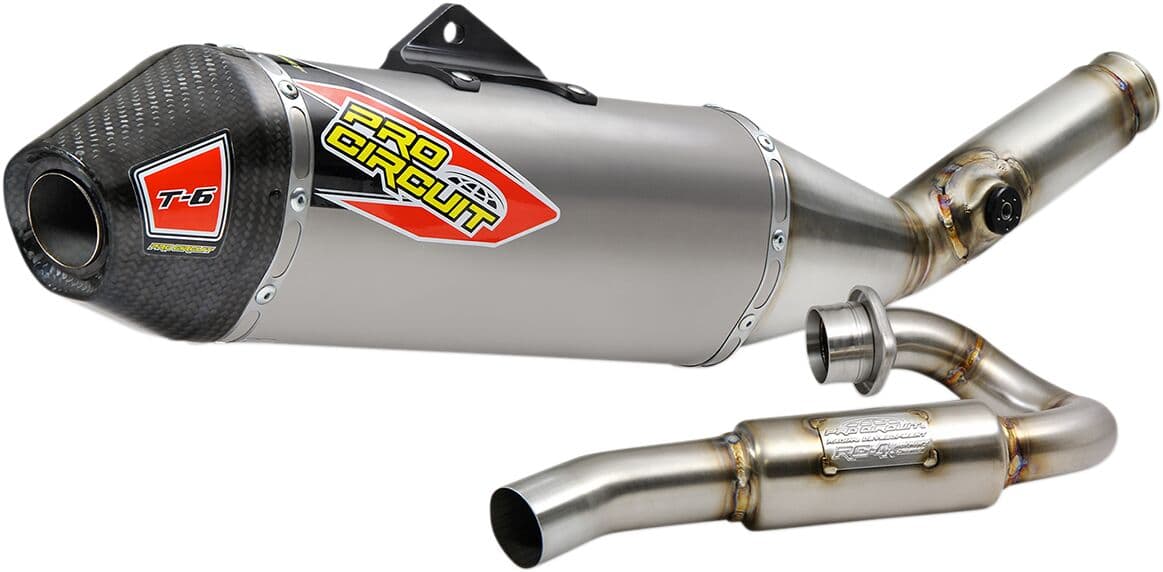 T-6 EURO EXHAUST SYSTEM SS/TI/CF