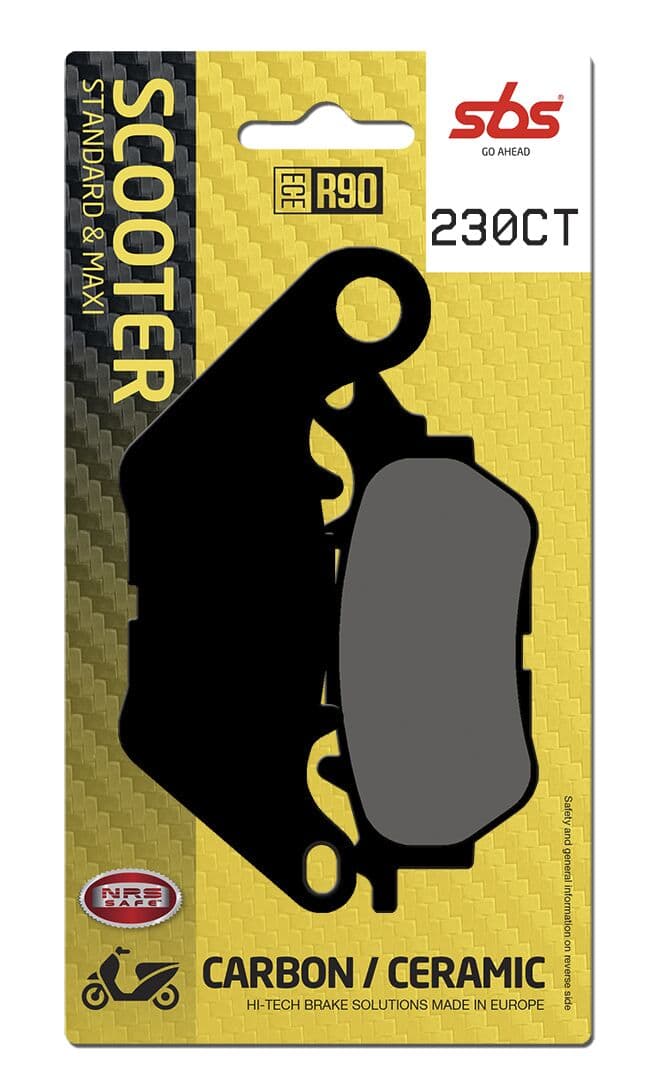 CT Scooter Carbon Tech Organic Brake Pads