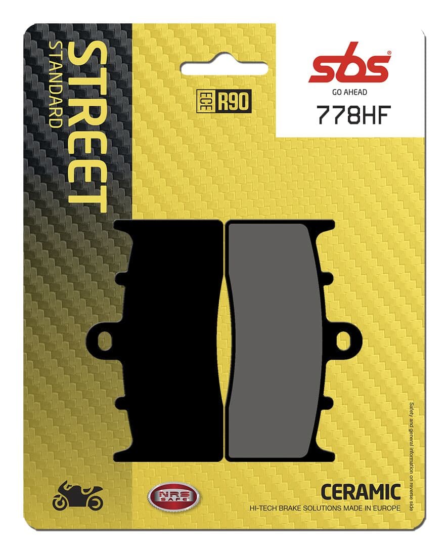 HF Street Ceramic Organic Brake Pads