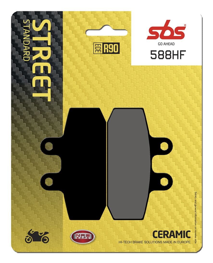 HF Street Ceramic Organic Brake Pads