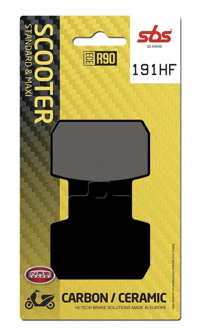 HF Street Ceramic Organic Brake Pads