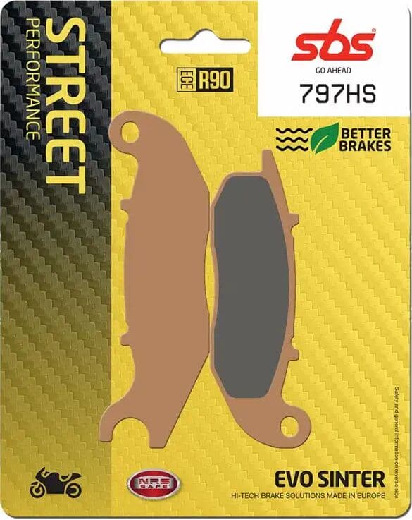 HS Street Excel Sintered Front Brake Pads