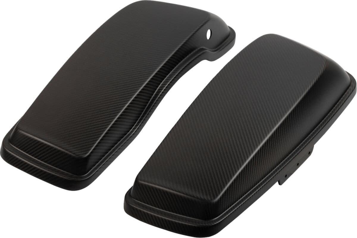 Saddlebag Lids Black
