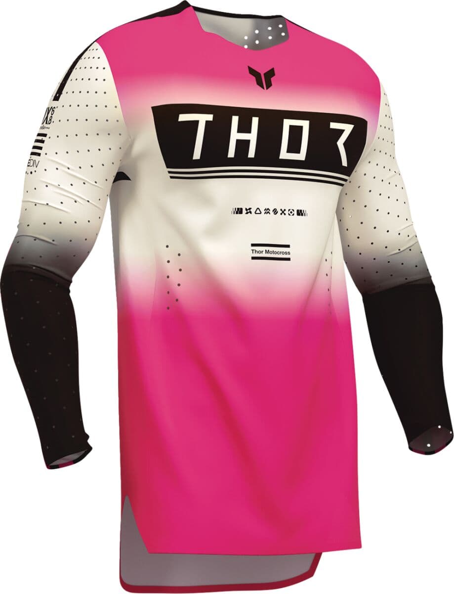 Sportmode Geo Jersey Black| Pink| White