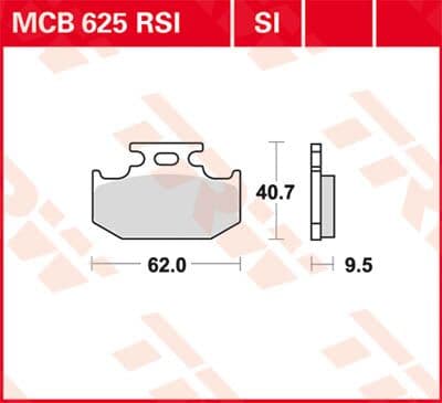 SI Series Sindered Off-Road Brake Pads