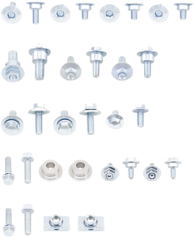 Full Plastic Fastener Kit